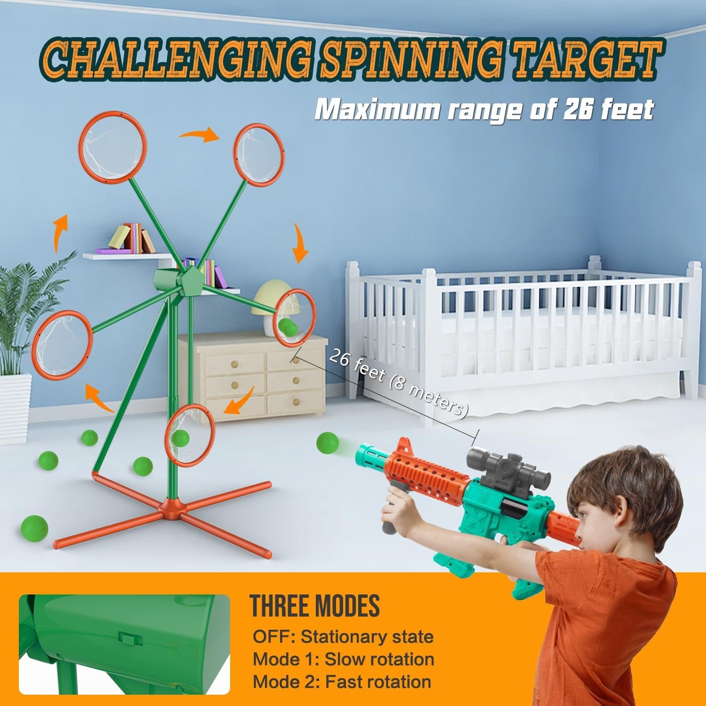 Ultimate Moving Target Shooting Game Set
