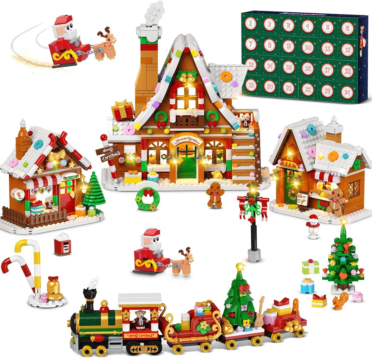 Santa Claus Advent Calendar