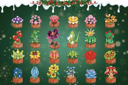 Mini Floral Advent Calendar