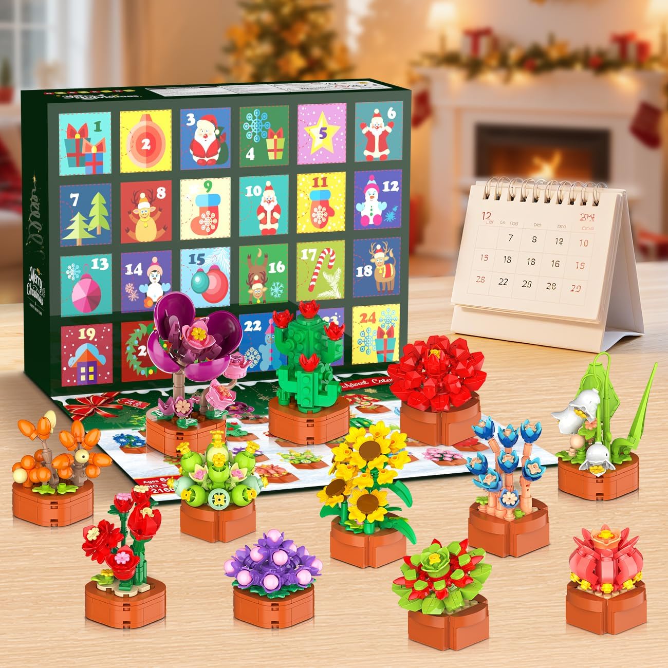 Mini Floral Advent Calendar