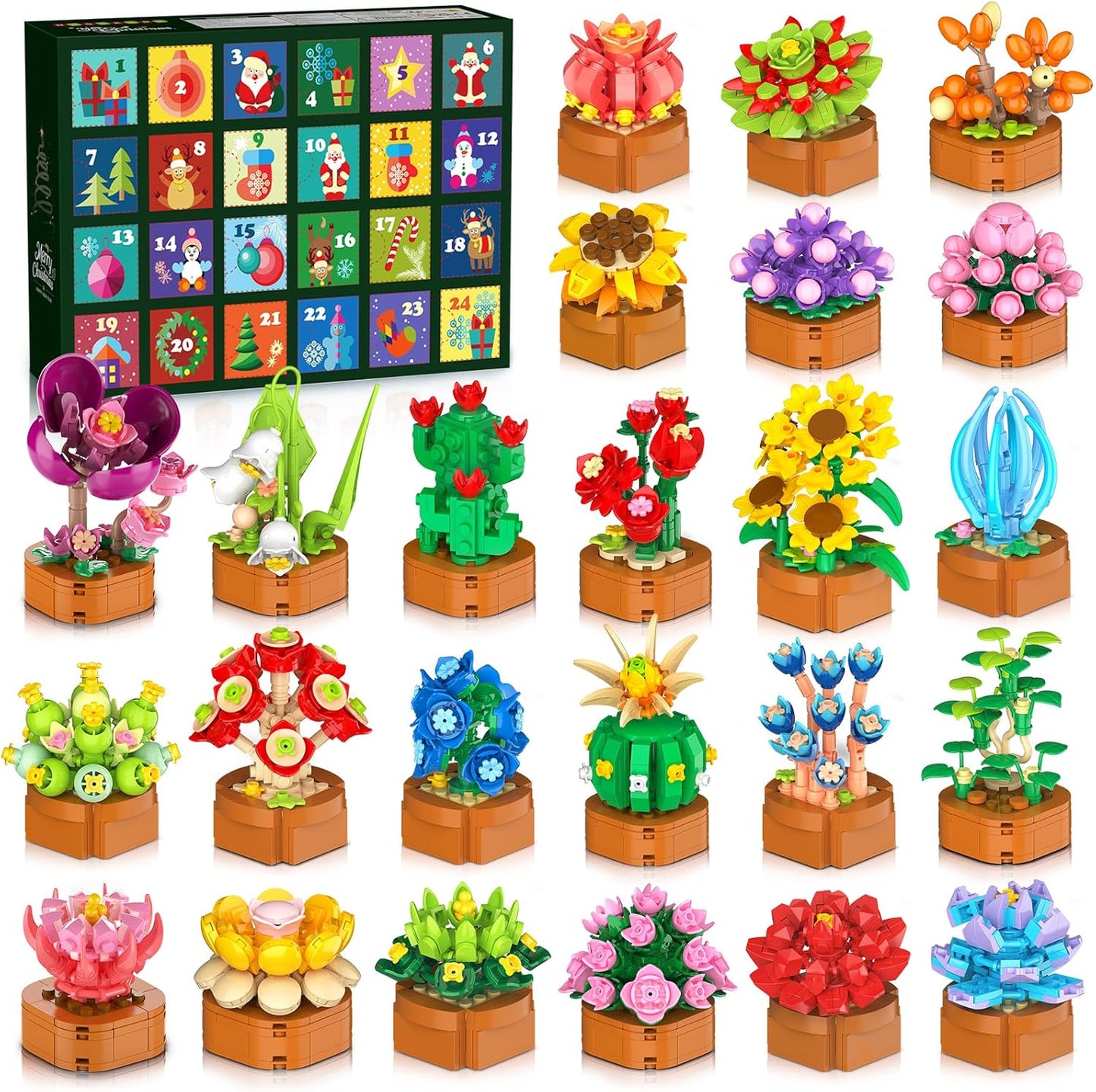 Mini Floral Advent Calendar