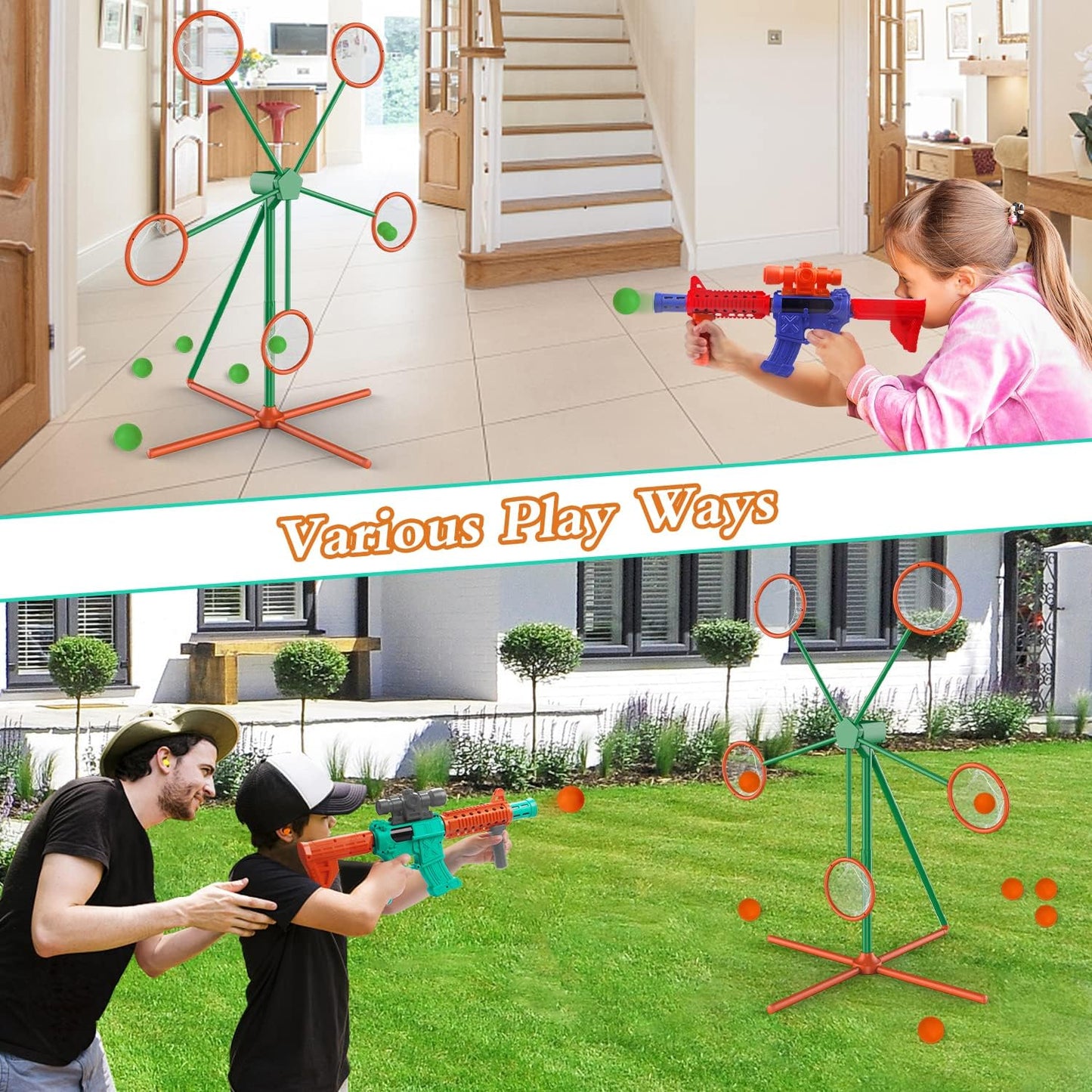 Ultimate Moving Target Shooting Game Set