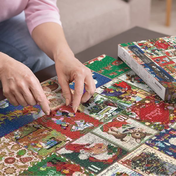 Christmas Advent Calendar Jigsaw Puzzle – 1000 Pieces