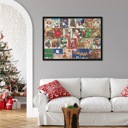 Christmas Advent Calendar Jigsaw Puzzle – 1000 Pieces
