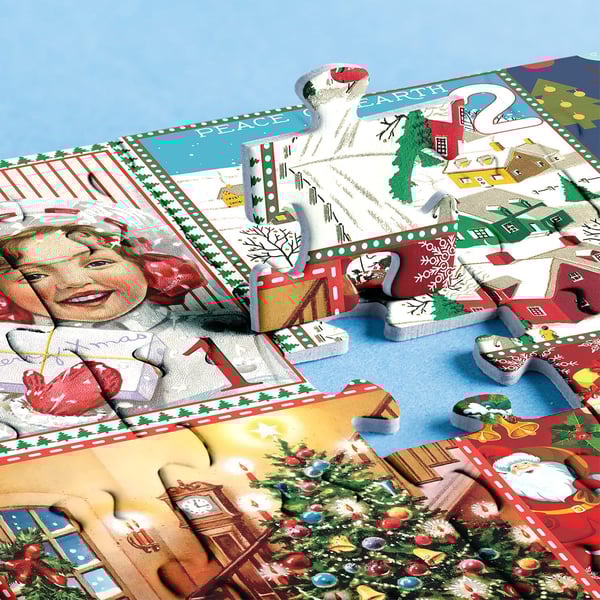 Christmas Advent Calendar Jigsaw Puzzle – 1000 Pieces