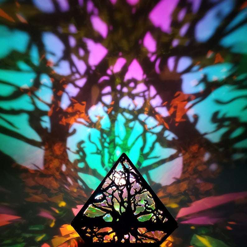 Haunted Forest Mood Light: A Table Lamp for Decorating your Living Room