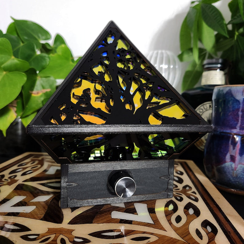 Haunted Forest Mood Light: A Table Lamp for Decorating your Living Room